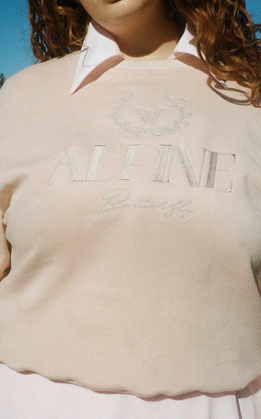 Apparel Alpine Butterfly Swim | Marina Crew Sweatshirt