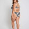 Apparel Alpine Butterfly Swim | Monaco Bottoms Black Houndstooth