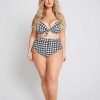 Apparel Alpine Butterfly Swim | Summer Bottoms Black Houndstooth