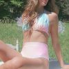 Apparel Alpine Butterfly Swim | Lover "Cheeky Bottoms" In Cotton Candy