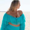 Apparel Alpine Butterfly Swim | Tatum Skirt In Teal